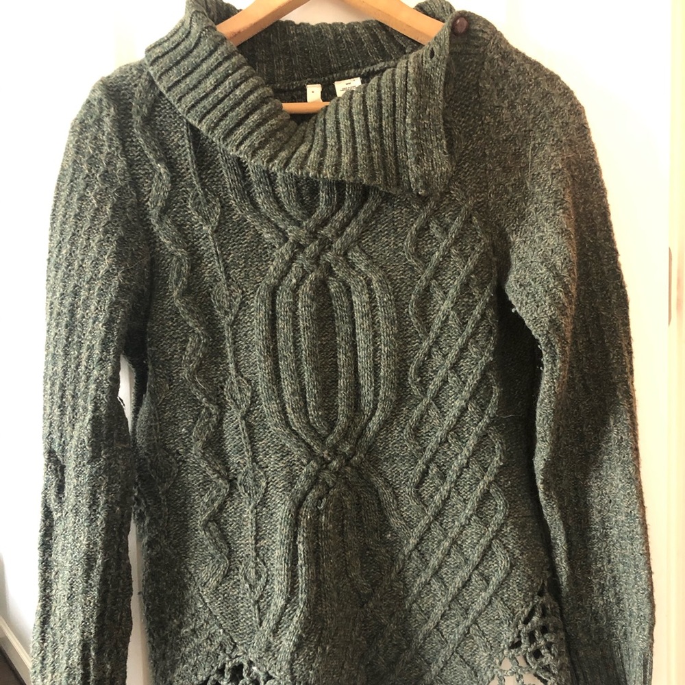 Cowl neck sweater